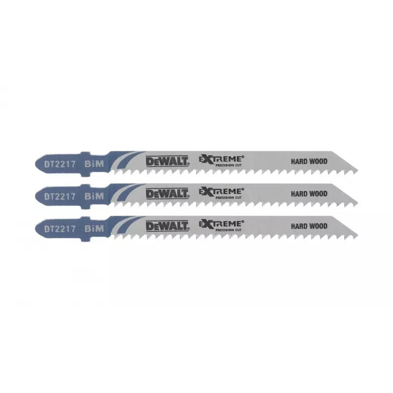 Hoja de sierra de calar XPC DEWALT para madera 75x100 mm [3 uds.]