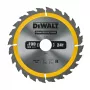 Disco de sierra DEWALT 190x30mm 24T +16° Super Thin Kerf TCT