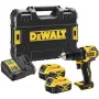 DEWALT DCD709M2T-QW 18V XR martillo combinado sin escobillas 2x5,0Ah baterías maletín TSTAK