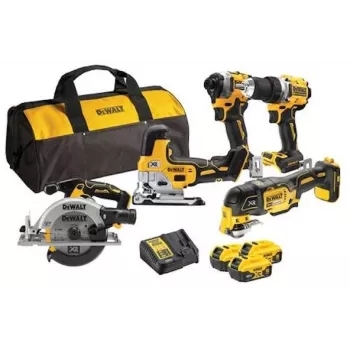 DEWALT DCK502P3 18V XR Juego de 5 herramientas sin escobillas, 3 x 5.0Ah