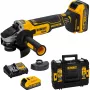 DEWALT DCG405S2T-QW 18V XR amoladora angular de batería 125mm sin escobillas con 2x5.0Ah baterías, cargador y maletín TSTAK
