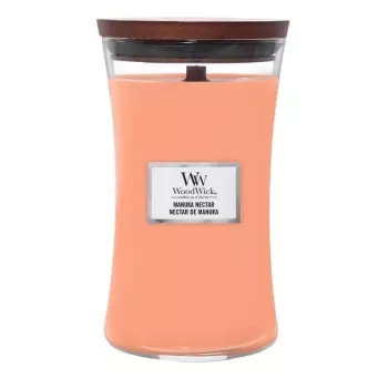 WoodWick Manuka Nectar vela aromática grande 610g