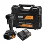 Llave de impacto sin escobillas DEWALT 18V XR set con 1 batería de 5,0 Ah DCF86MP1T