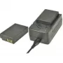2-POWER Cargador y batería combinada para cámara para Canon LP-E17