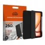 Eiger Funda tipo folio Negro con soporte magnético reforzado y portarrotulador para Apple iPad Air 13 (2024-2025)/Pro 12.9 (2018-2023)
