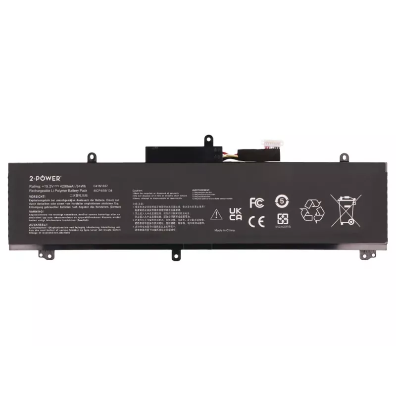 Batería principal 2-Power Asus GA502DU - 64 mAh
