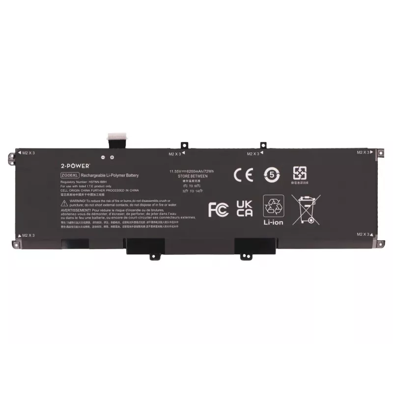 Batería principal 2-Power - Batería - 6.200 mAh