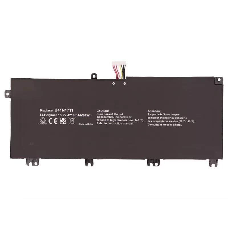 2-Power CBP3992A Batería principal para Asus TUF FX503VM, 64 Wh, 15,2 V, 4210 mAh