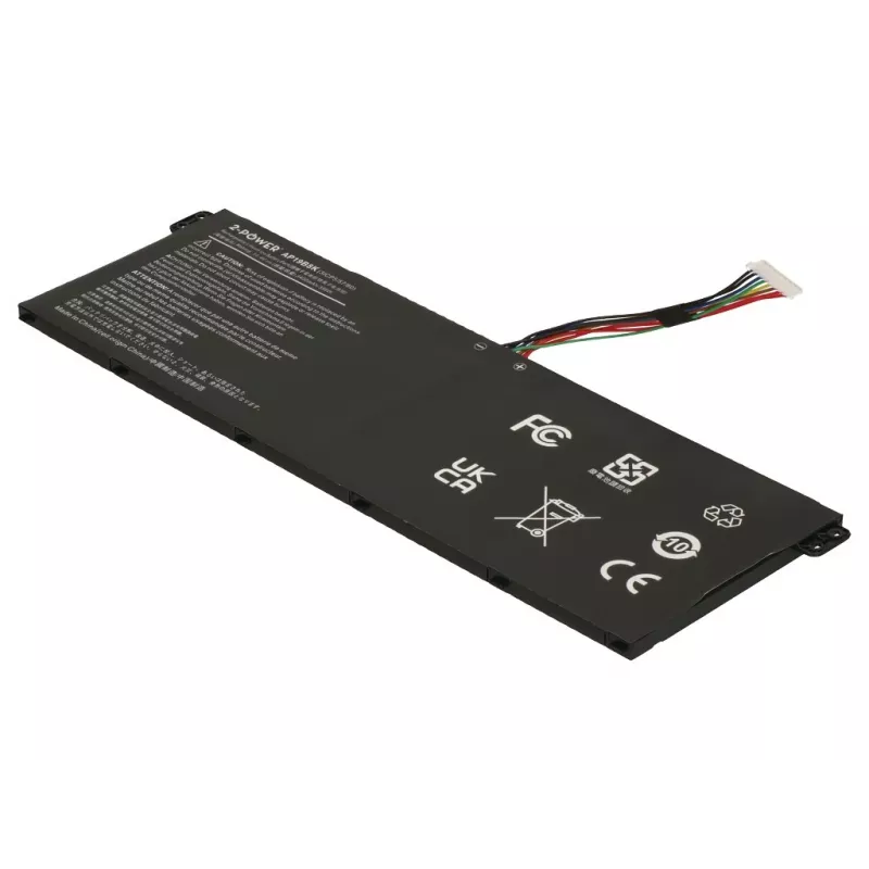 Batería principal 2-Power - 3400 mAh - 11,1V - Li-ion - Negra - para Dell Latitude E7440/E7450