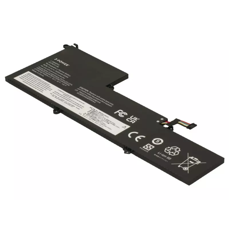 Batería principal 2-Power para Lenovo Yoga Slim 7 14 - 52,5 Wh, 11,52 V, 3 celdas Li-Ion