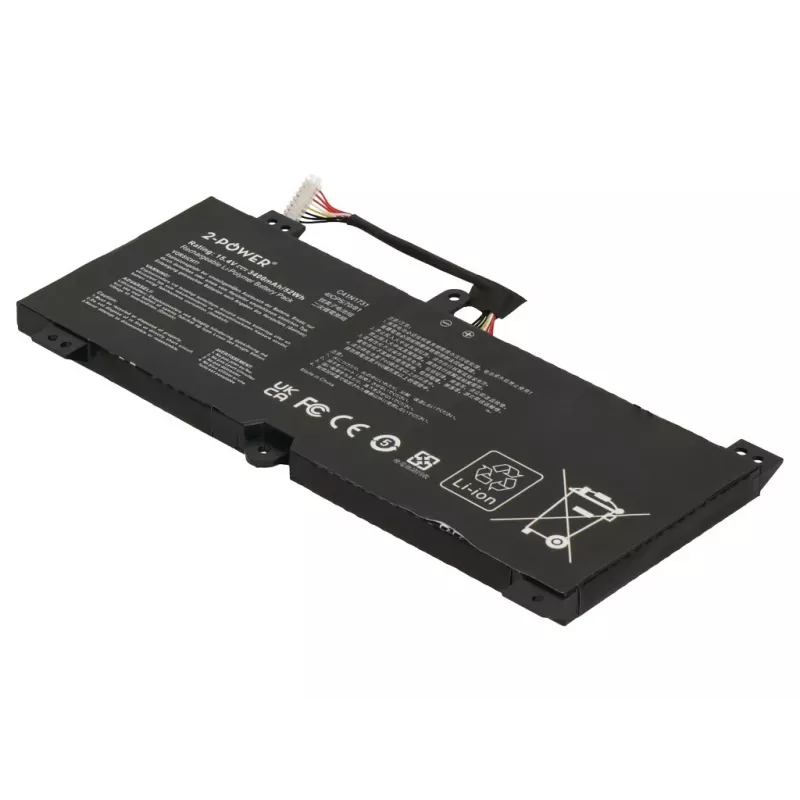Batería principal 2-Power - Batería para portátil - 52 Wh - 11,1 V - 4700 mAh - 6 celdas - Negra