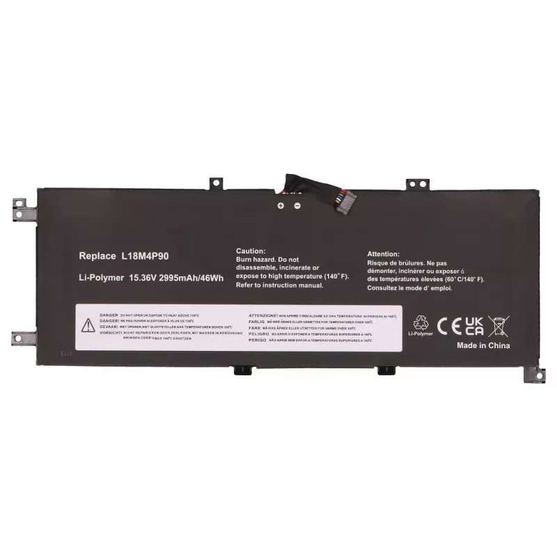 Batería principal 2-Power para Lenovo ThinkPad L13 Yoga - 46 mAh