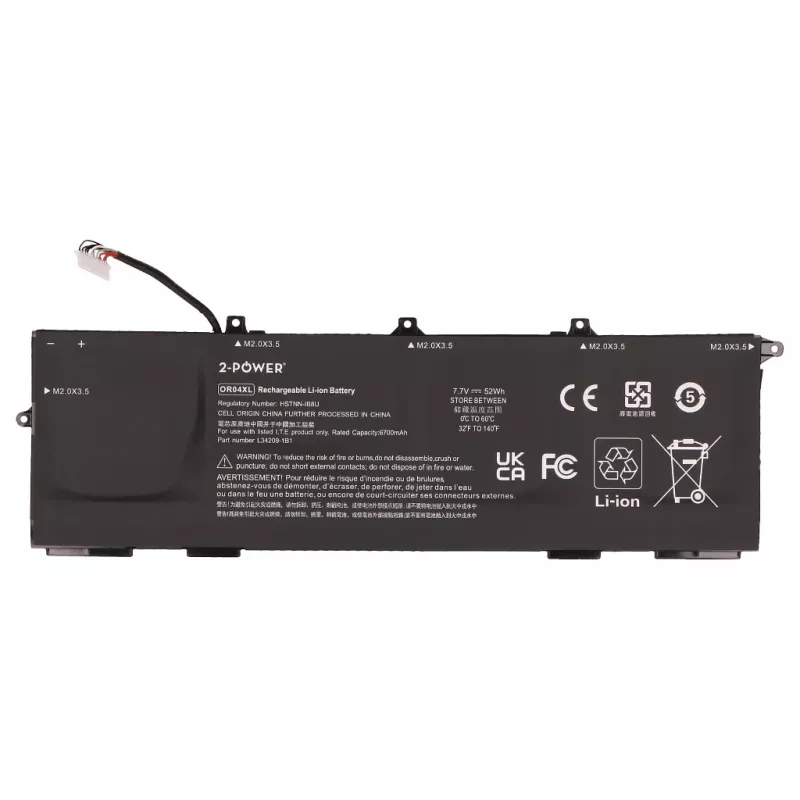Batería principal 2-Power - Litio-ion - 50 mAh - 3,7 V