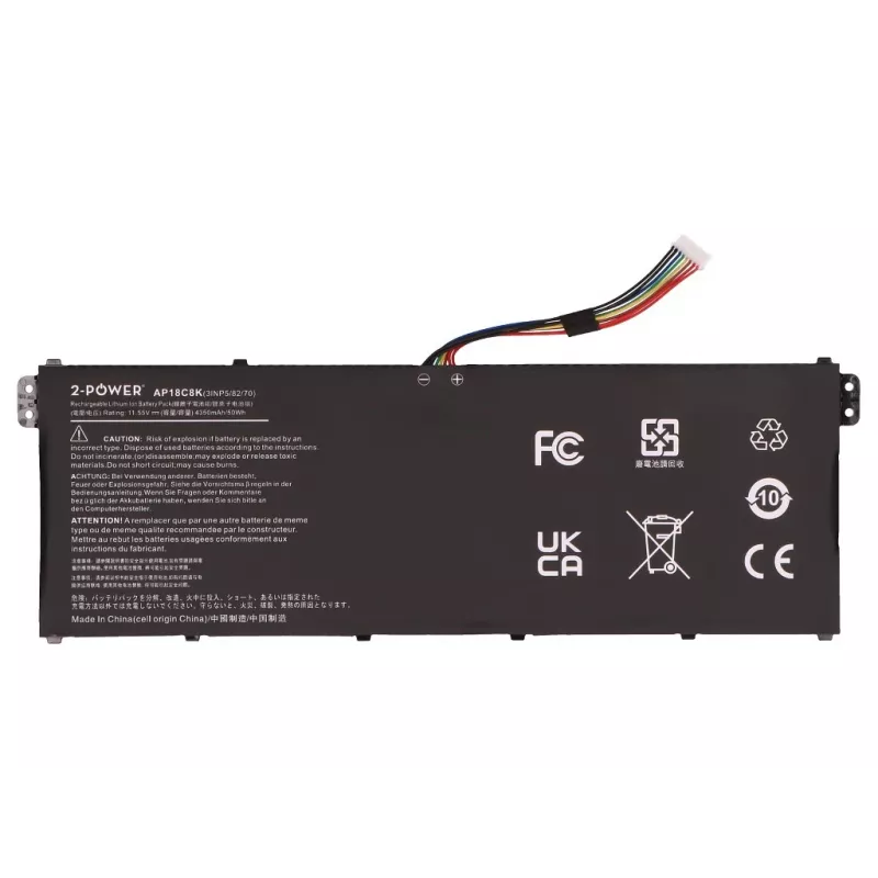 Batería principal 2-Power - Batería recargable - 50 mAh