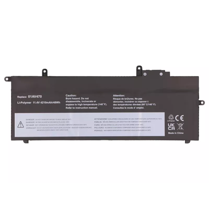 Batería principal 2-Power para Lenovo ThinkPad X280 (20KF/20KE) - 48 Wh Li-Ion