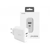 Cargador de pared 2-POWER PD 20W USB-C y 12W USB-A