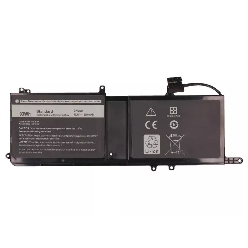 2-Power Batería principal para Dell Alienware 15 R3 R4 17 R4 R5 - 93 Wh