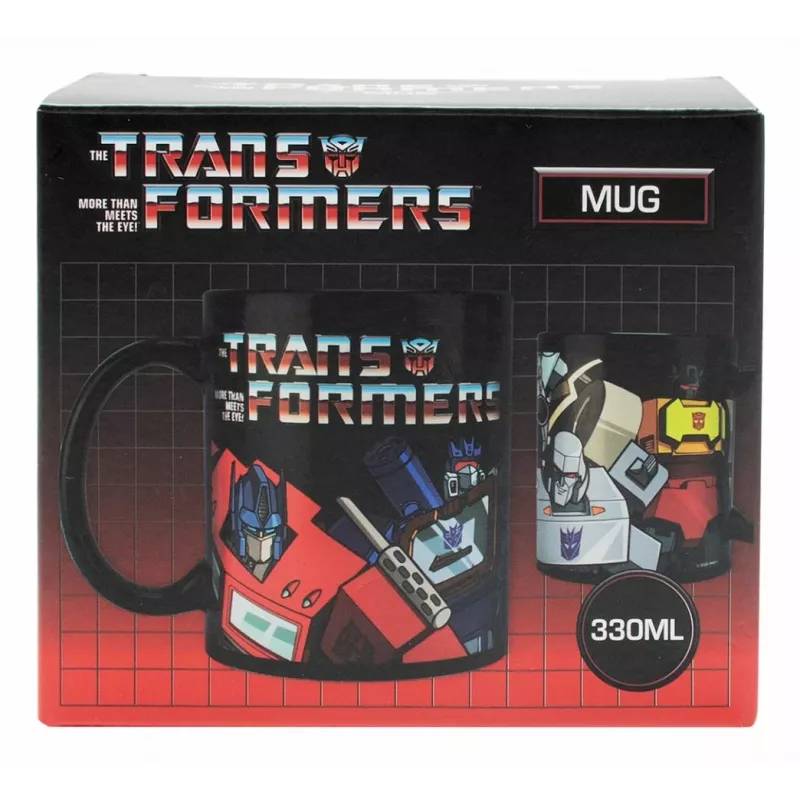 Thumbs Up! Taza - Transformers Taza termocromática 300 ml