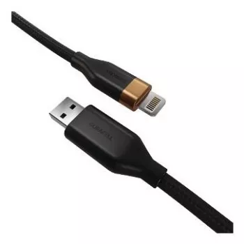 DURACELL Cable USB-A a Lightning 1m Blanco certificado MFi