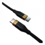 2-Power Cable USB-C a USB-C 2m 60W PD carga rápida y sincronización de datos - Negro
