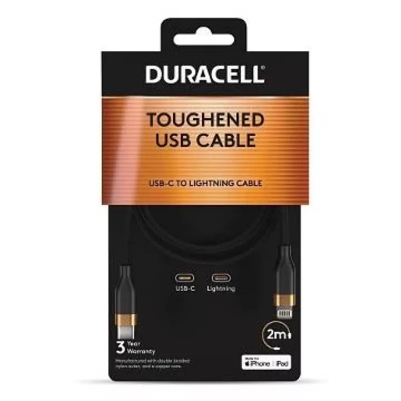 2-POWER Cable USB-C a Lightning de 2 m - Blanco - Certificado MFi - 60W PD