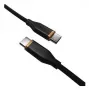 2-Power Cable de silicona USB-C a USB-C de 2 m 100W Negro