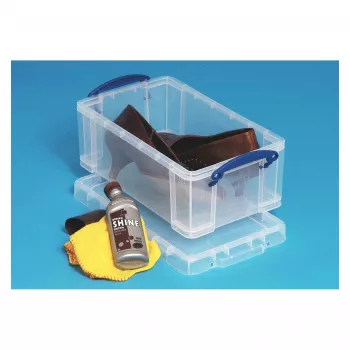 Really Useful Boxes 5C caja de almacenamiento - 5 litros, transparente, rectangular, polipropileno