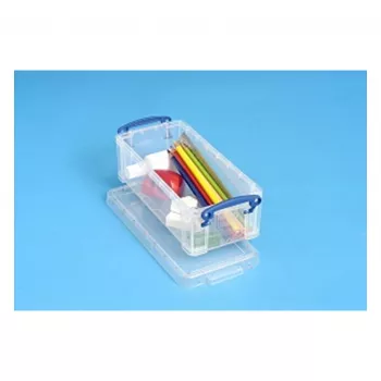 Really Useful Boxes 0.9C caja de almacenamiento - Transparente - 0,9 litros - Rectangular - Polipropileno