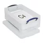 Really Useful Boxes 12C caja de almacenamiento - 12 litros - Transparente - Rectangular - Polipropileno - tapa con clips