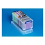 Really Useful Box 6,5 litros caja de almacenamiento CD/DVD - capacidad para 36 CDs o 20 DVDs - Transparente
