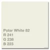 COLORAMA POLAR WHITE rollo de papel de fondo sin costuras 1,35 x 11 m