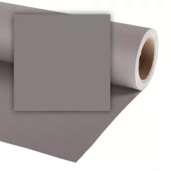 COLORAMA papel de fondo sin costuras Smoke Grey 2,72 x 11m (145 gsm) - LL CO139