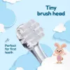 Brush-Baby Cabezales de recambio BabySonic 0-18 meses pack de 2 blanco