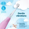 BRUSH-BABY Cepillo de dientes eléctrico sónico Baby Sonic 0-3 años Rosa