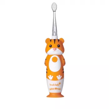 BRUSH BABY Cepillo de dientes sónico Wild Ones para niños 0-10 años Tigre