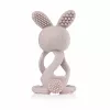 BRUSH BABY Mordedor Bobbie Bunny Juguete mordedor para bebé Cappuccino Gris