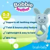 BRUSH BABY Mordedor Bobbie Bunny Juguete mordedor para bebé Eucalipto Verde