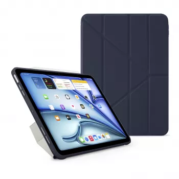 Pipetto Origami No1 Funda original para iPad Air 11 (M2/M3) / iPad Air 10,9 (4.ª/5.ª gen.), Azul oscuro