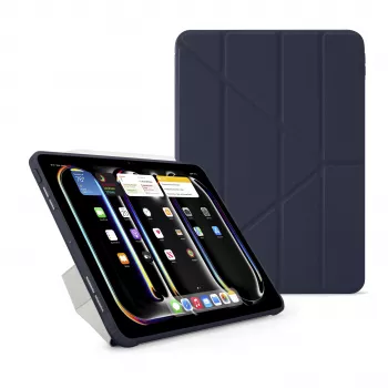 Pipetto Origami No1 Funda original para iPad Pro 13 (M4), Azul oscuro