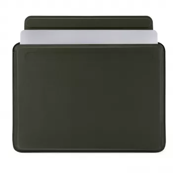 Pipetto Ultra Slim Funda para MacBook 13/14, Verde oscuro