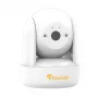 Toucan SEEK Cámara interior con giro e inclinación - Alimentación por red, sin batería, Blanco