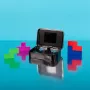 FIZZ CREATIONS Tetris Consola portátil retro arcade, color, carcasa de metal