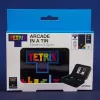 FIZZ CREATIONS Tetris Consola portátil retro arcade, color, carcasa de metal