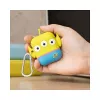 ThumbsUp! PowerSquad Funda 3D de silicona para AirPods, Alien, azul/blanco/amarillo