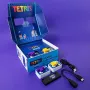 FIZZ CREATIONS Tetris Duel consola retro arcade para dos jugadores con 2 mandos con cable Plug & Play