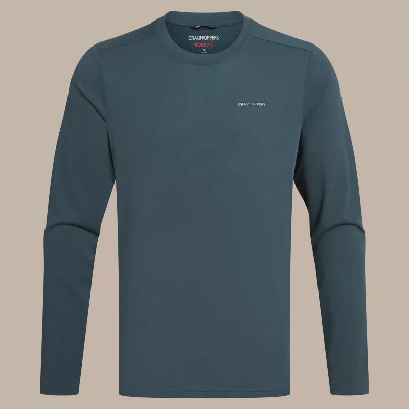 Craghoppers NosiLife Abel LS camiseta - Blue Stone (M)