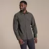 Craghoppers Kiwi II camisa de manga larga - Cedar talla L