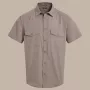 Craghoppers Kiwi II camisa de manga corta - Pebble, talla L
