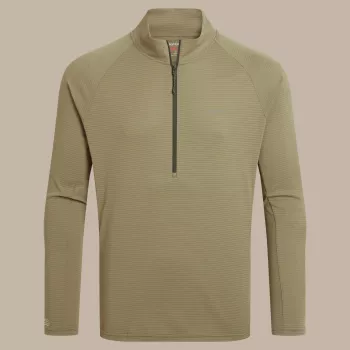 Craghoppers NosiLife SolarShield+ camiseta de media cremallera - Cardamon, talla M