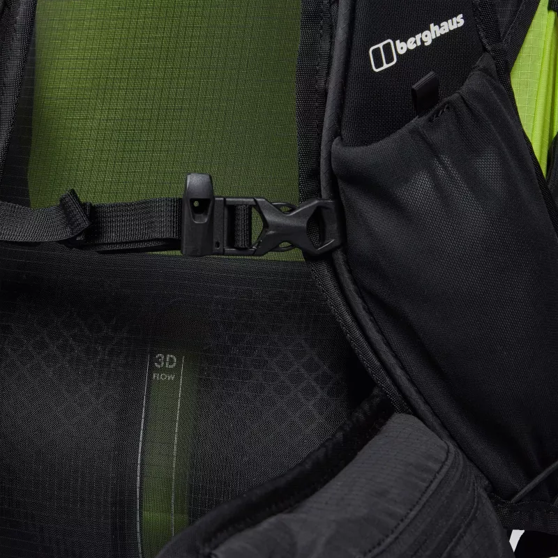 Berghaus 3D Freeflow 30+5L Mochila - Spark/Jet Black (Small)